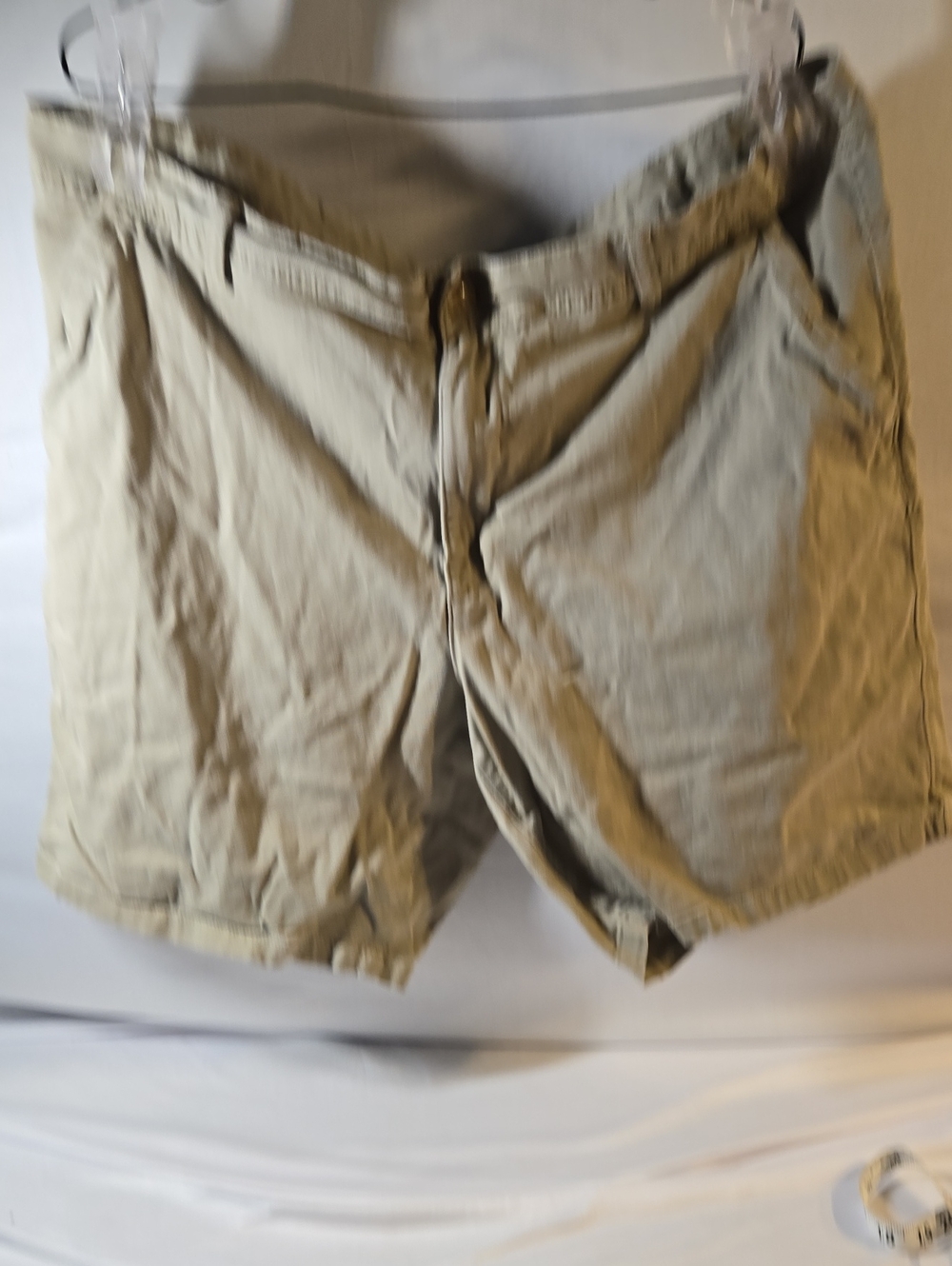 George Men's Beige Flat Front Shorts